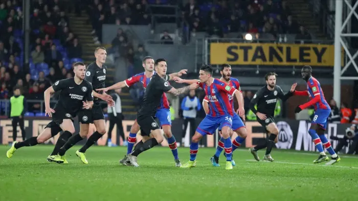 Framed Print : Decisive Moment: Crystal Palace vs. Brighton & Hove Albion at Selhurst Park (16DEC19) Framed Print : Decisive Moment: Crystal Palace vs. Brighton & Hove Albion at Selhurst Park (16DEC19)