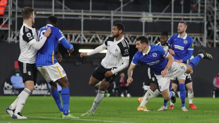 Framed Print : Decisive Moment: Fulham vs. Brighton & Hove Albion - Premier League Clash at Craven Cottage (16DEC20) Framed Print : Decisive Moment: Fulham vs. Brighton & Hove Albion - Premier League Clash at Craven Cottage (16DEC20)