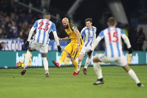 Decisive Moment: Huddersfield vs. Brighton & Hove Albion - Premier League Clash (09DEC17)