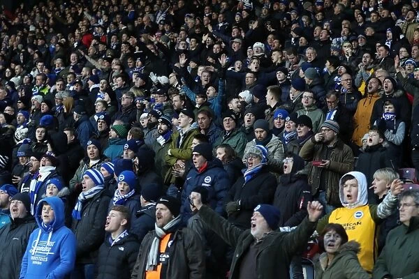 Decisive Moment: Huddersfield vs. Brighton, Premier League Clash at John Smith's Stadium (9th December 2017)