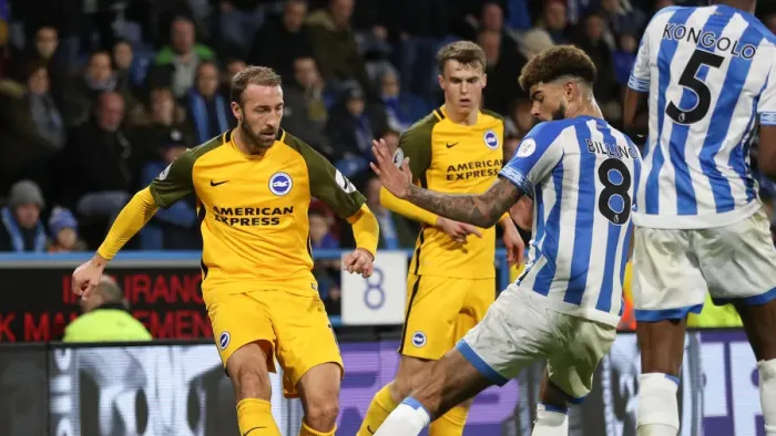 Framed Print : Decisive Moment: Huddersfield vs. Brighton & Hove Albion - Premier League Showdown (01DEC18) Framed Print : Decisive Moment: Huddersfield vs. Brighton & Hove Albion - Premier League Showdown (01DEC18)