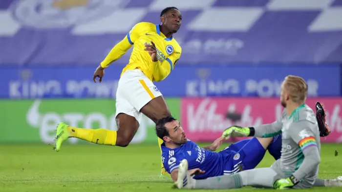 Framed Print : Decisive Moment: Leicester City vs. Brighton & Hove Albion, Premier League, 13th December 2020 Framed Print : Decisive Moment: Leicester City vs. Brighton & Hove Albion, Premier League, 13th December 2020