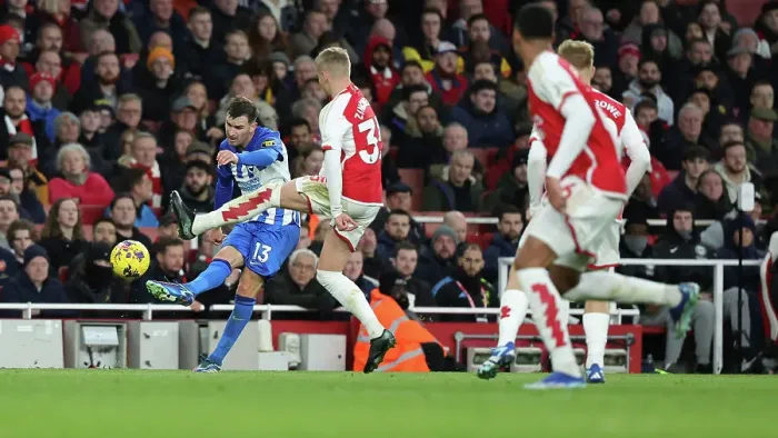 Framed Print : Decisive Moment: Premier League Battle - Arsenal vs. Brighton & Hove Albion (17DEC23) Framed Print : Decisive Moment: Premier League Battle - Arsenal vs. Brighton & Hove Albion (17DEC23)