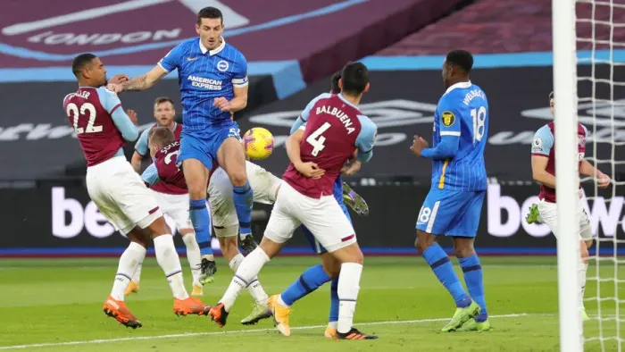 Framed Print : Decisive Moment: West Ham vs. Brighton - Premier League Clash (27DEC20) Framed Print : Decisive Moment: West Ham vs. Brighton - Premier League Clash (27DEC20)