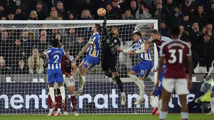 Framed Print : Decisive Moment: West Ham vs. Brighton - Premier League Clash at The London Stadium (01DEC21) Framed Print : Decisive Moment: West Ham vs. Brighton - Premier League Clash at The London Stadium (01DEC21)
