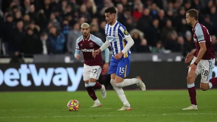 Framed Print : Decisive Moment: West Ham vs. Brighton - Premier League Showdown at The London Stadium (01DEC21) Framed Print : Decisive Moment: West Ham vs. Brighton - Premier League Showdown at The London Stadium (01DEC21)