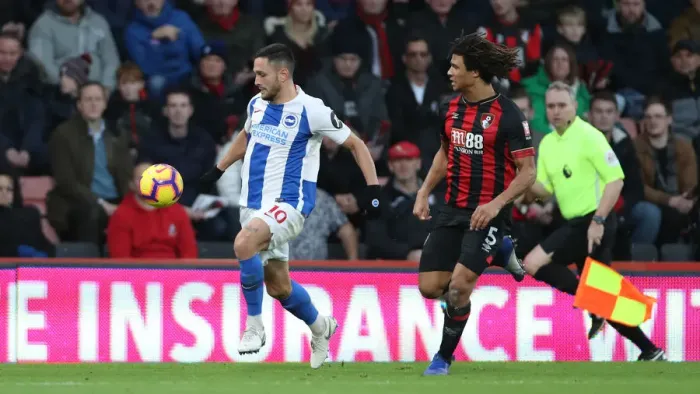Framed Print : Decisive Moments: AFC Bournemouth vs. Brighton and Hove Albion at Vitality Stadium, 22DEC18