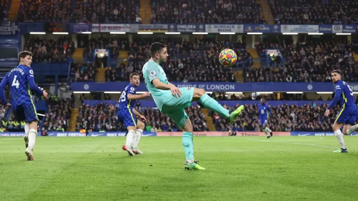 Framed Print : Decisive Moments: Chelsea vs. Brighton & Hove Albion at Stamford Bridge (29DEC21) - Premier League Showdown Framed Print : Decisive Moments: Chelsea vs. Brighton & Hove Albion at Stamford Bridge (29DEC21) - Premier League Showdown