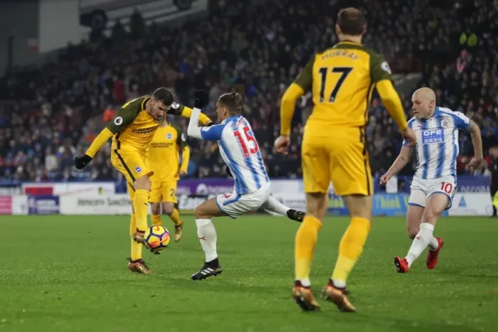 Framed Print : Decisive Moments: Huddersfield Town vs. Brighton and Hove Albion at The John Smiths Stadium (09DEC17) Framed Print : Decisive Moments: Huddersfield Town vs. Brighton and Hove Albion at The John Smiths Stadium (09DEC17)