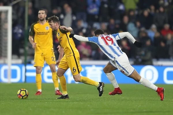 Decisive Moments: Huddersfield vs. Brighton, Premier League (17 / 12 / 09) - Intense Action at The John Smiths Stadium
