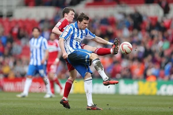 Defending Glory: Dean Hammond at Middlesbrough vs. Brighton & Hove Albion (April 13, 2013)