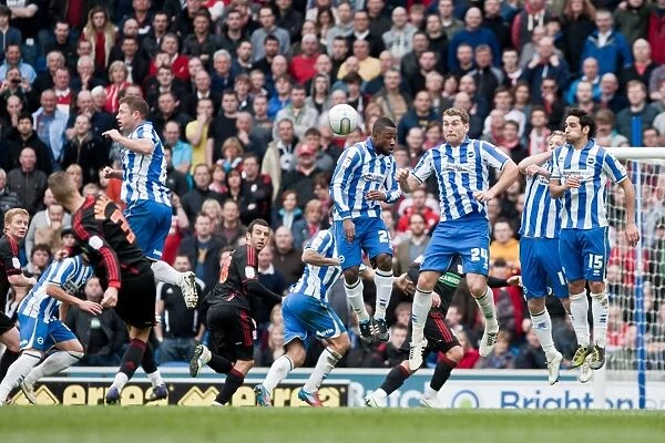 Defending the Wall: LuaLua, Vokes, and Sam Shield Middlesbrough's Free Kick at Amex Stadium (March 31, 2012)