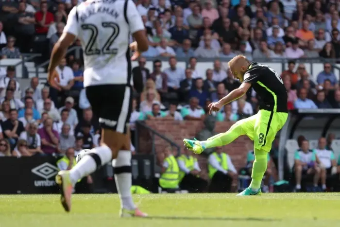 Framed Print : Derby County vs. Brighton and Hove Albion: EFL Sky Bet Championship Clash at iPro Stadium (06AUG16) - Intense Match Action Framed Print : Derby County vs. Brighton and Hove Albion: EFL Sky Bet Championship Clash at iPro Stadium (06AUG16) - Intense Match Action