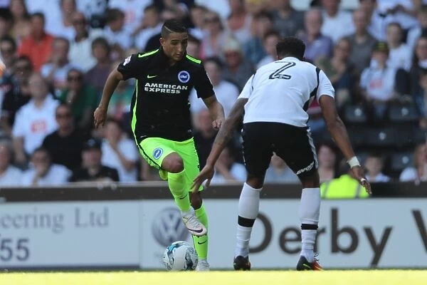 Derby County vs. Brighton and Hove Albion: EFL Sky Bet Championship Clash at iPro Stadium (06AUG16) - Intense Action from the Championship Game