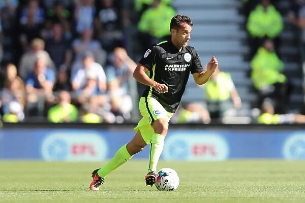 Derby County vs. Brighton and Hove Albion: EFL Sky Bet Championship Clash at iPro Stadium (06AUG16) - Intense Match Action