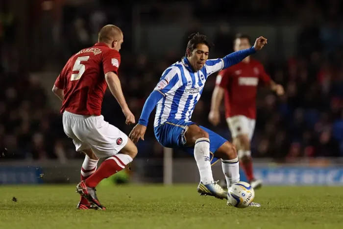 Framed Print : Determined Leonardo Ulloa: Brighton & Hove Albion's Hero in Victory over Charlton Athletic (April 2, 2013) Framed Print : Determined Leonardo Ulloa: Brighton & Hove Albion's Hero in Victory over Charlton Athletic (April 2, 2013)