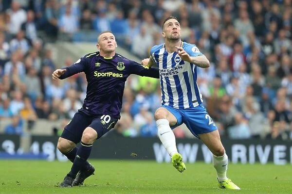 Duffy vs. Rooney: Clash of the Titans at the American Express Community Stadium - Brighton and Hove Albion vs. Everton, Premier League (12th August 2017)