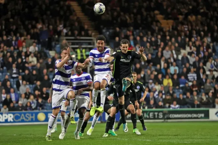 Framed Print : EFL Sky Bet Championship: Intense Match Action between QPR and Brighton & Hove Albion at Loftus Road Stadium (07APR17) Framed Print : EFL Sky Bet Championship: Intense Match Action between QPR and Brighton & Hove Albion at Loftus Road Stadium (07APR17)
