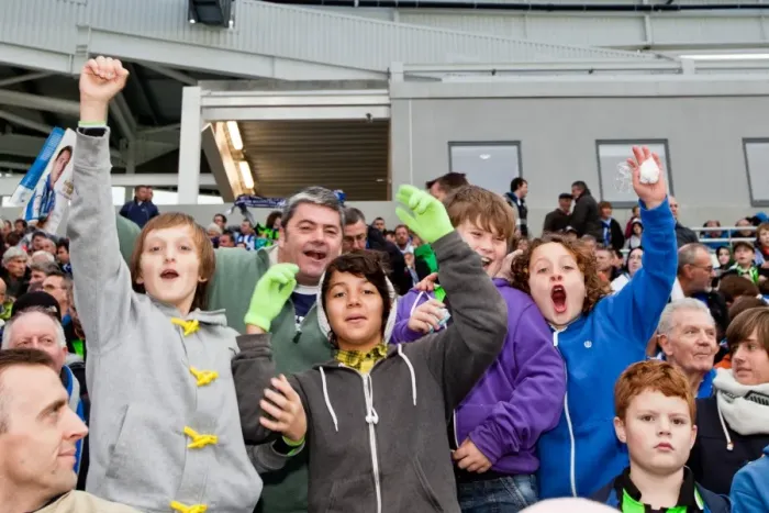 Framed Print : Electric Atmosphere at The Amex: Brighton & Hove Albion FC Crowd Shots (2011-12) Framed Print : Electric Atmosphere at The Amex: Brighton & Hove Albion FC Crowd Shots (2011-12)
