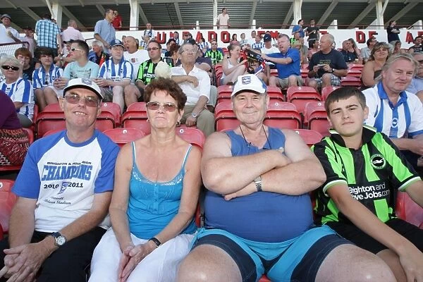 Electric Atmosphere: Brighton and Hove Albion Away Crowds in Portugal Pre-season 2011-12