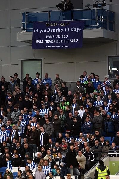 Electric Atmosphere: Brighton & Hove Albion Crowd Shots (2011-12) at The Amex Stadium