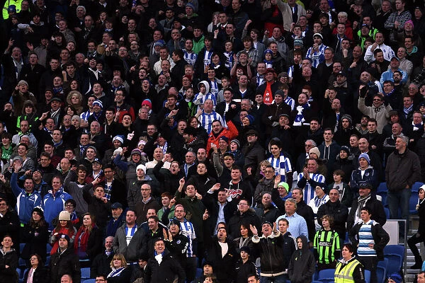Electric Atmosphere: Brighton & Hove Albion FC Crowd Shots (2011-12) at The Amex