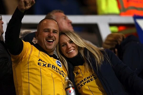 Electric Atmosphere: QPR Away Day 2013-14 - Brighton and Hove Albion Crowd Shots