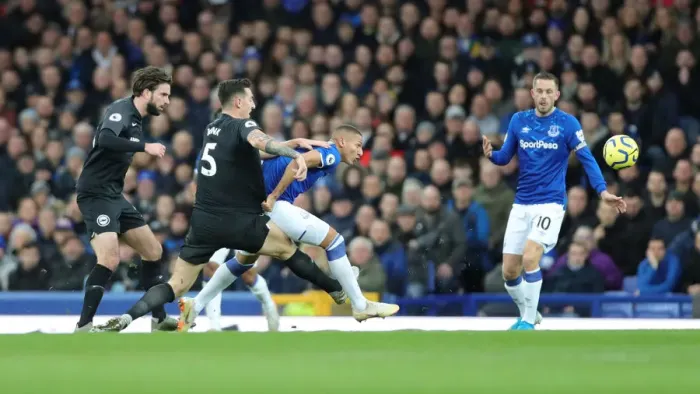 Framed Print : Eleventh January 2020: Premier League Battle - Everton vs. Brighton and Hove Albion at Goodison Park Framed Print : Eleventh January 2020: Premier League Battle - Everton vs. Brighton and Hove Albion at Goodison Park
