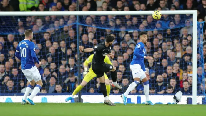 Framed Print : Eleventh January 2020: Premier League Showdown - Everton vs. Brighton & Hove Albion at Goodison Park Framed Print : Eleventh January 2020: Premier League Showdown - Everton vs. Brighton & Hove Albion at Goodison Park