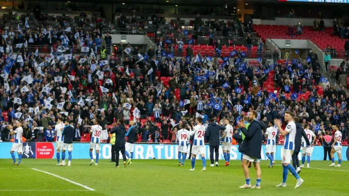 Framed Print : Emirates FA Cup Semi-Final: Manchester City vs. Brighton & Hove Albion Showdown at Wembley Stadium (06.04.19) Framed Print : Emirates FA Cup Semi-Final: Manchester City vs. Brighton & Hove Albion Showdown at Wembley Stadium (06.04.19)