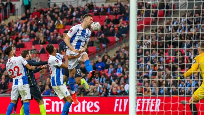 Framed Print : Emirates FA Cup Semi-Final: Manchester City vs. Brighton & Hove Albion Showdown at Wembley Stadium (06.04.19) Framed Print : Emirates FA Cup Semi-Final: Manchester City vs. Brighton & Hove Albion Showdown at Wembley Stadium (06.04.19)