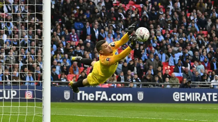 Framed Print : Emirates FA Cup Semi-Final: Manchester City vs. Brighton & Hove Albion Showdown at Wembley Stadium (06.04.19) Framed Print : Emirates FA Cup Semi-Final: Manchester City vs. Brighton & Hove Albion Showdown at Wembley Stadium (06.04.19)