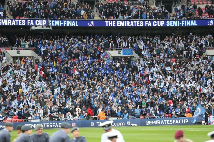 Framed Print : Emirates FA Cup Semi-Final: Manchester City vs. Brighton & Hove Albion Showdown at Wembley Stadium (06.04.19) Framed Print : Emirates FA Cup Semi-Final: Manchester City vs. Brighton & Hove Albion Showdown at Wembley Stadium (06.04.19)