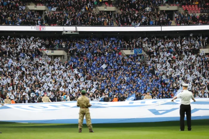 Framed Print : Emirates FA Cup Semi-Final: Manchester City vs. Brighton & Hove Albion Showdown at Wembley Stadium (06.04.19) Framed Print : Emirates FA Cup Semi-Final: Manchester City vs. Brighton & Hove Albion Showdown at Wembley Stadium (06.04.19)
