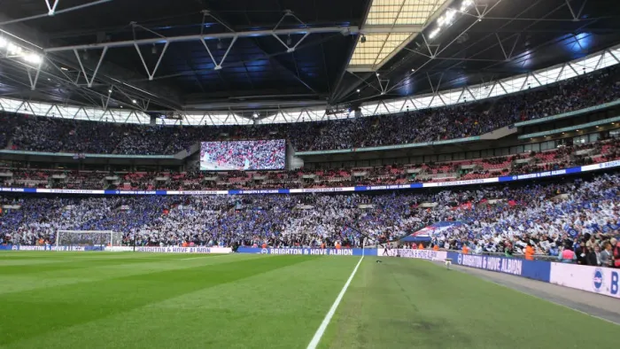 Framed Print : Emirates FA Cup Semi-Final: Manchester City vs. Brighton & Hove Albion Showdown at Wembley Stadium (06.04.19) Framed Print : Emirates FA Cup Semi-Final: Manchester City vs. Brighton & Hove Albion Showdown at Wembley Stadium (06.04.19)