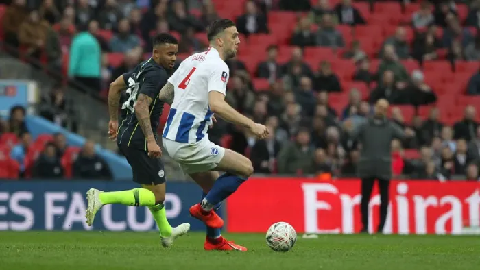 Framed Print : Emirates FA Cup Semi-Final: Manchester City vs. Brighton & Hove Albion at Wembley Stadium (06.04.19) Framed Print : Emirates FA Cup Semi-Final: Manchester City vs. Brighton & Hove Albion at Wembley Stadium (06.04.19)