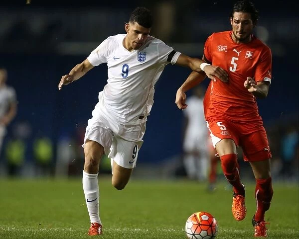 England U21s vs. Switzerland: Action from the 2016 European Championship Qualifier at Brighton & Hove Albion FC (16 November 2015)
