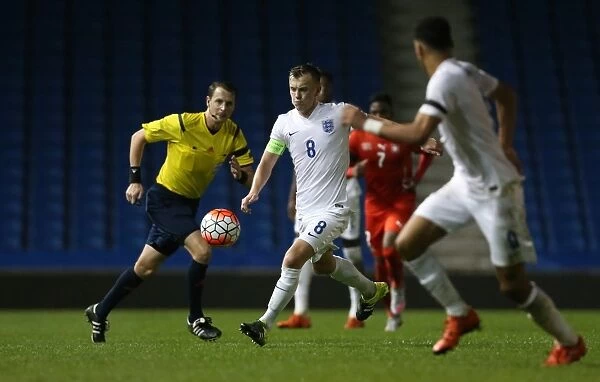 England U21s vs. Switzerland: Action from the 2016 European Championship Qualifier at Brighton and Hove Albion's American Express Community Stadium (16 November 2015)