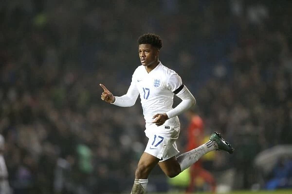 England U21s vs Switzerland: Action-Packed Match at Brighton and Hove Albion's American Express Community Stadium (16 November 2015)