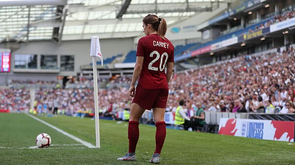England Women vs New Zealand Women: FIFA World Cup Warm-Up Match at Brighton and Hove Albion's American Express Community Stadium (01JUN19)