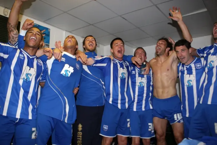 Framed Print : Euphoria Unleashed: Brighton & Hove Albion's Historic League 1 Title Win at Walsall (2011) Framed Print : Euphoria Unleashed: Brighton & Hove Albion's Historic League 1 Title Win at Walsall (2011)