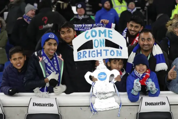 Framed Print : FA Cup 3rd Round: Brighton & Hove Albion vs. Crystal Palace (08.01.2018) - Clash at American Express Community Stadium Framed Print : FA Cup 3rd Round: Brighton & Hove Albion vs. Crystal Palace (08.01.2018) - Clash at American Express Community Stadium