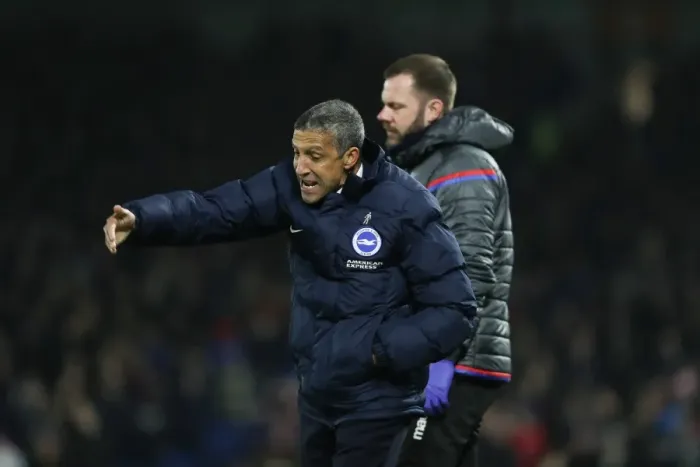 Framed Print : FA Cup 3rd Round: Brighton & Hove Albion vs. Crystal Palace Clash at American Express Community Stadium (08.01.18) Framed Print : FA Cup 3rd Round: Brighton & Hove Albion vs. Crystal Palace Clash at American Express Community Stadium (08.01.18)