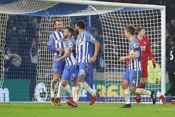 FA Cup 3rd Round: Brighton & Hove Albion vs. Crystal Palace (08.01.18) - Match Action, American Express Community Stadium