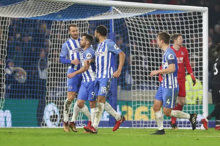 Framed Print : FA Cup 3rd Round: Brighton & Hove Albion vs. Crystal Palace (08.01.18) - Match Action, American Express Community Stadium Framed Print : FA Cup 3rd Round: Brighton & Hove Albion vs. Crystal Palace (08.01.18) - Match Action, American Express Community Stadium