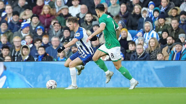 FA Cup 3rd Round: Brighton & Hove Albion vs. Sheffield Wednesday (04JAN20) - Match Action, American Express Community Stadium