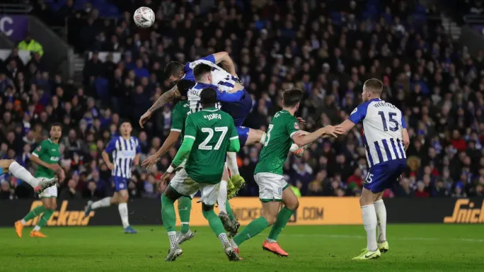 Framed Print : FA Cup 3rd Round: Brighton & Hove Albion vs. Sheffield Wednesday Showdown at American Express Community Stadium (04.01.20) Framed Print : FA Cup 3rd Round: Brighton & Hove Albion vs. Sheffield Wednesday Showdown at American Express Community Stadium (04.01.20)