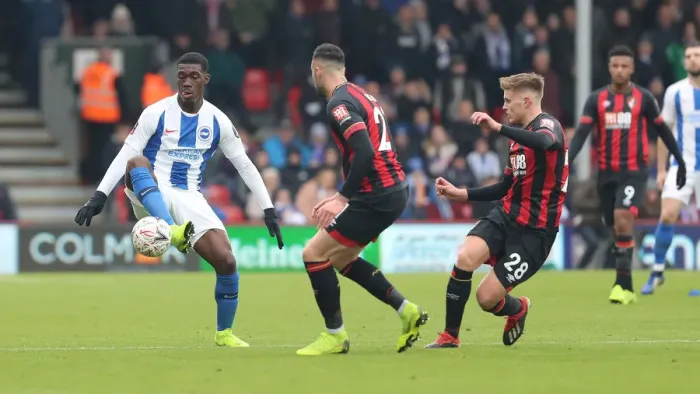 Framed Print : FA Cup 3rd Round: Brighton and Hove Albion vs AFC Bournemouth Clash at Vitality Stadium (05.01.19) Framed Print : FA Cup 3rd Round: Brighton and Hove Albion vs AFC Bournemouth Clash at Vitality Stadium (05.01.19)