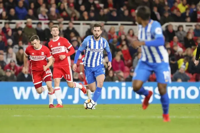 Framed Print : FA Cup 4th Round: Middlesbrough vs. Brighton and Hove Albion at Riverside Stadium (27Jan18)