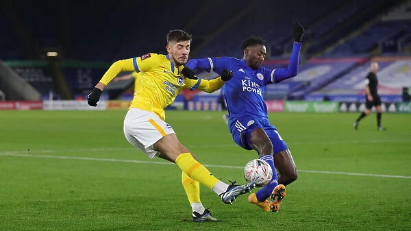 FA Cup Fifth Round: Leicester City vs. Brighton and Hove Albion - Intense Clash at The King Power Stadium (10FEB21)